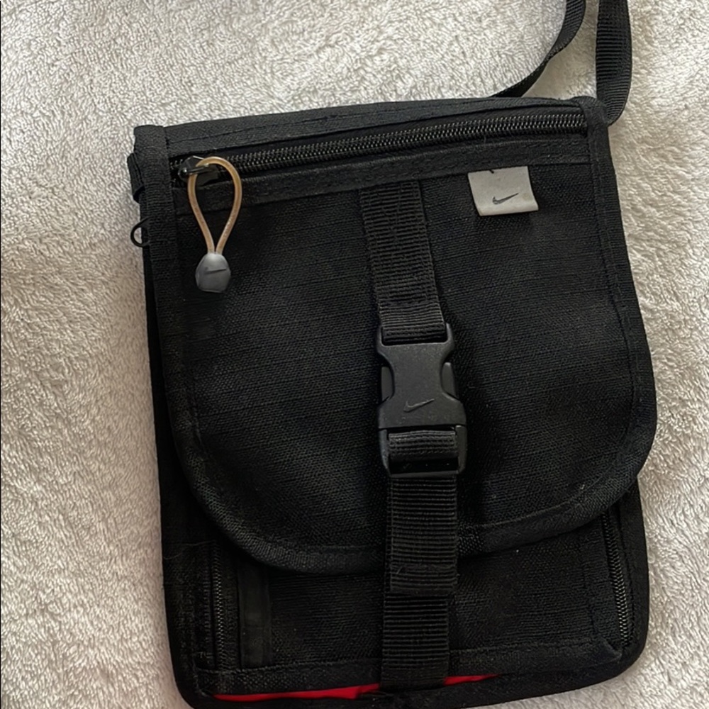 Nike black crossbody bag